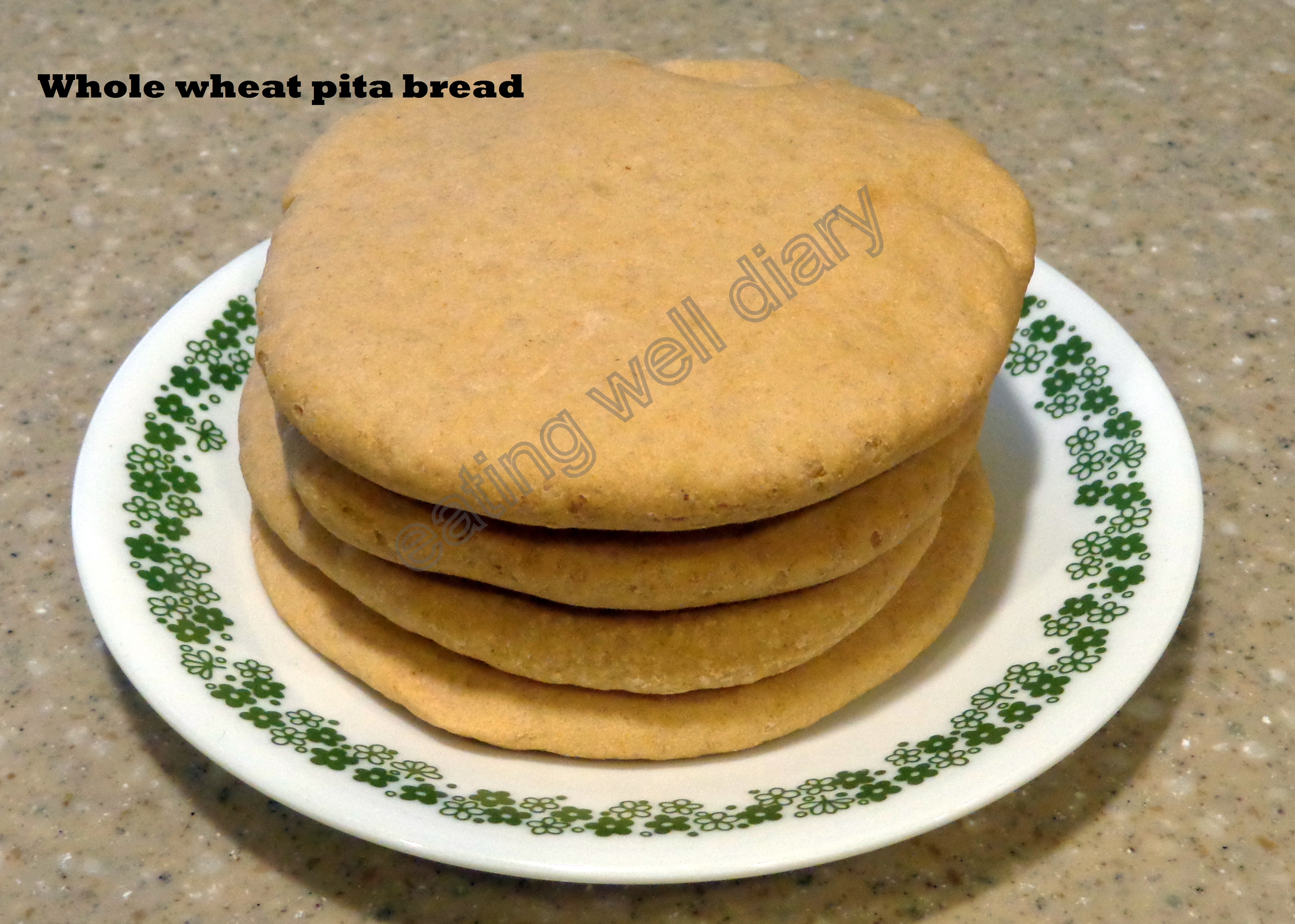 whole wheat pita bread