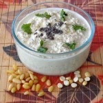 Coconut and pine nuts chutney
