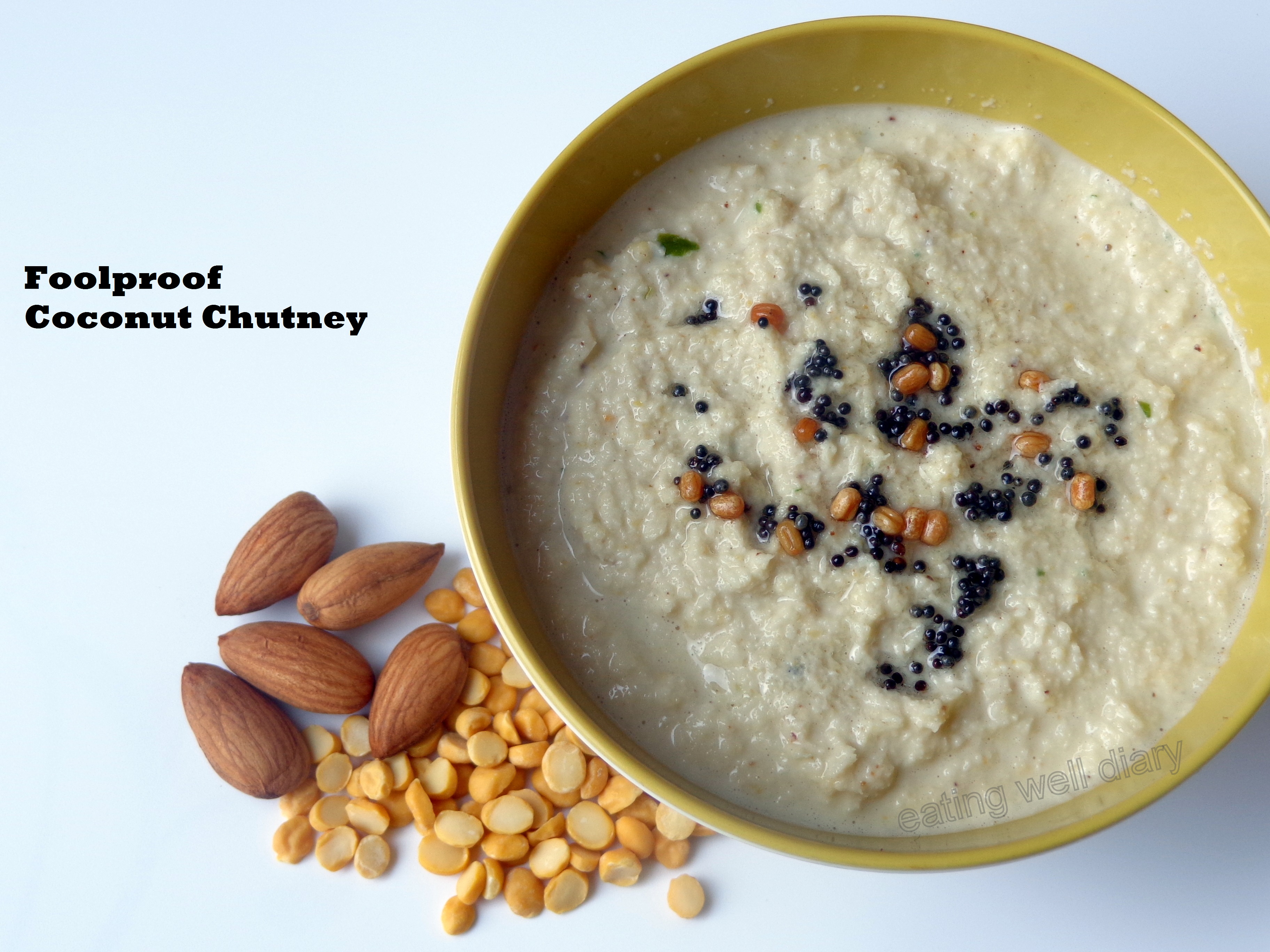 Foolproof coconut chutney- Grandmother’s recipe