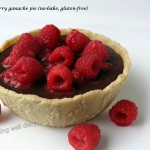 This blog is a year old! A small Raspberry ganache pie (no bake, gluten-free) and a big confession…