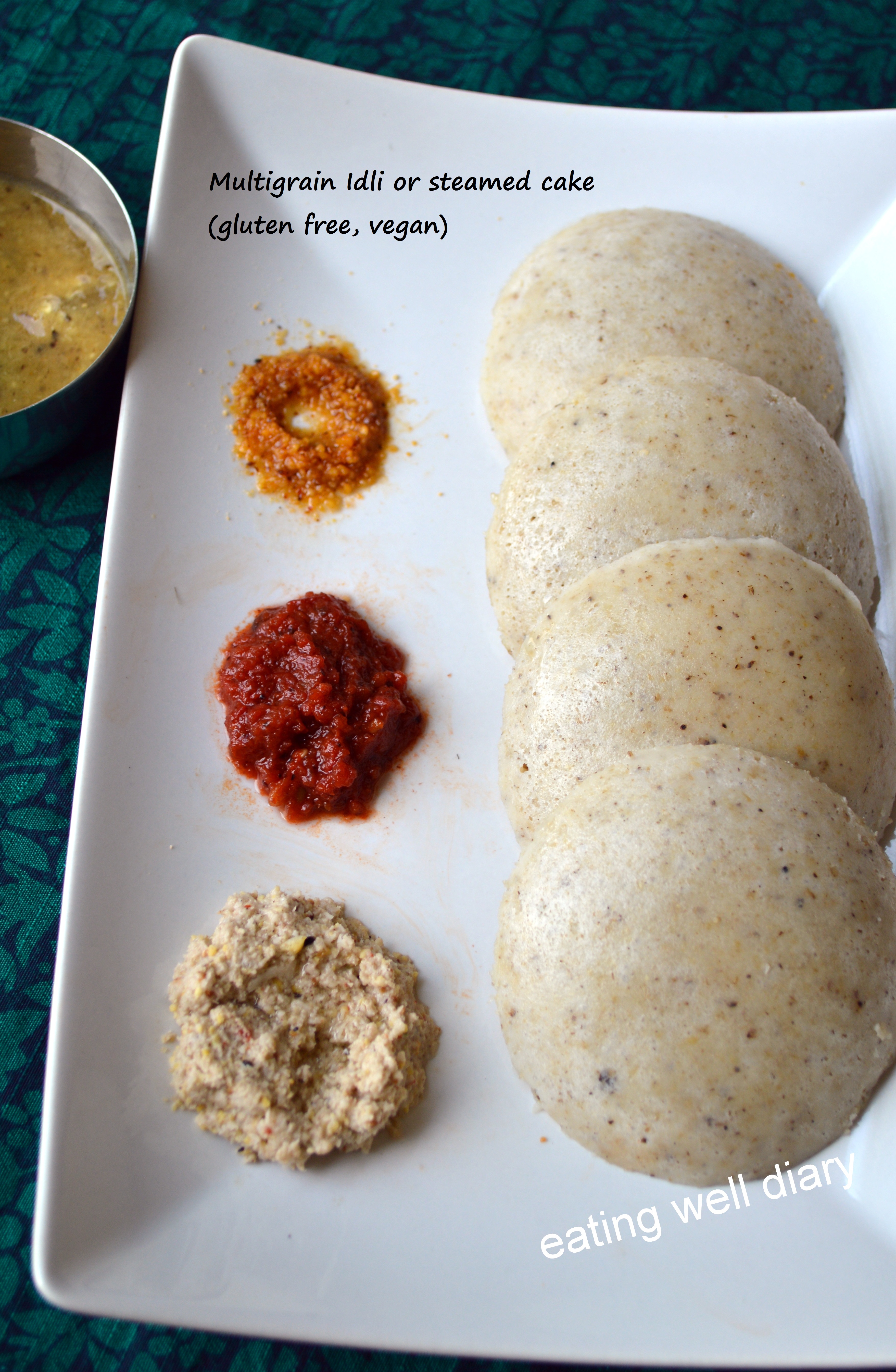 Healthy Mutigrain Idli – Meatless Mondays and FF #71