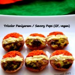 Tricolor Paniyaram / Savory Pops – Independence Day Special (Diabetes Friendly Thursdays)