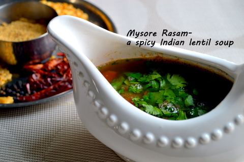 My Mother’s Mysore Rasam (Spice Mix recipe included)