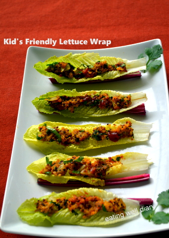 Kid’s Friendly Lettuce Wraps for Diabetes Friendly Thursdays