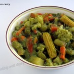 A simple Thai green curry