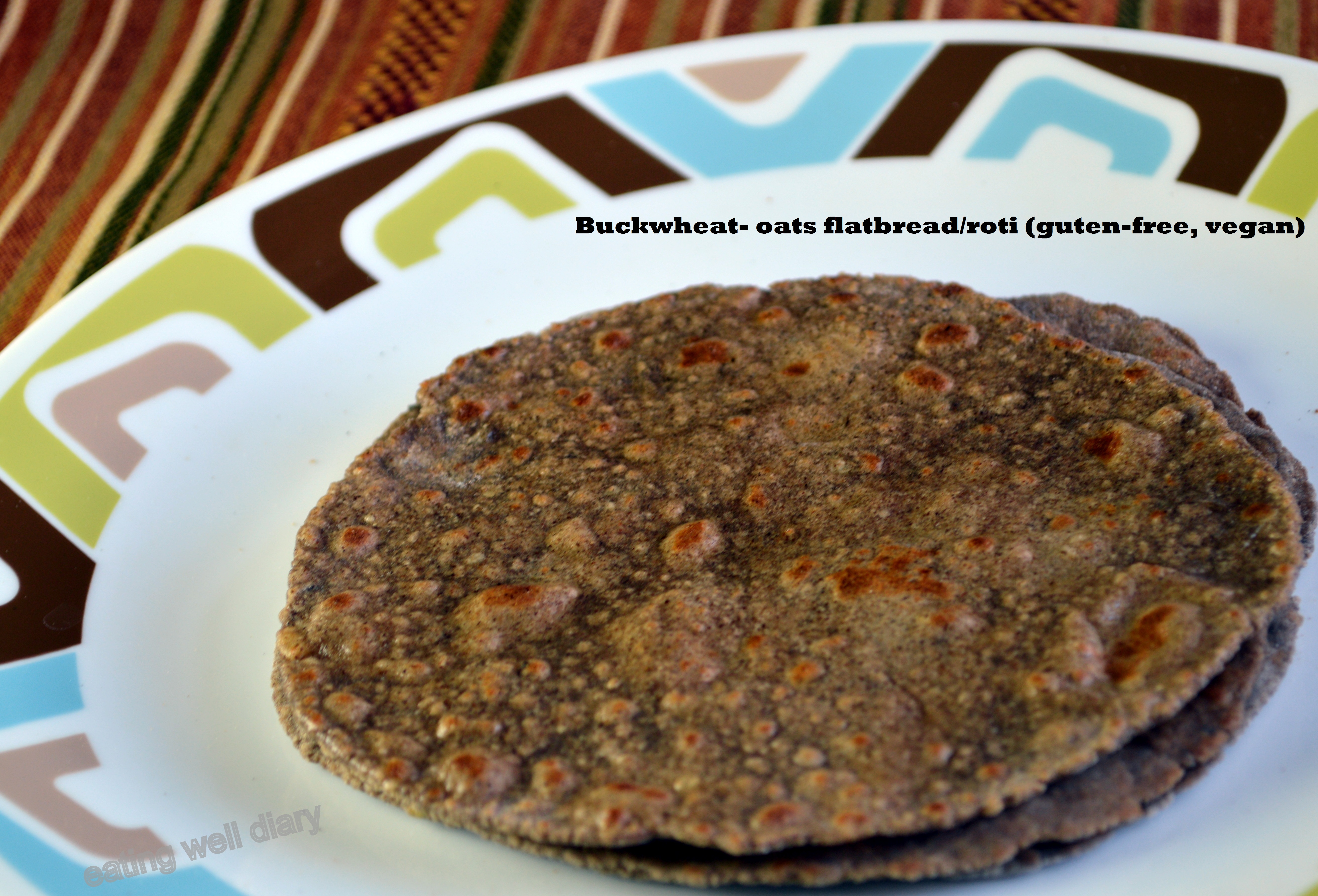 Meatless Monday- In quest of the perfect gluten-free flatbread/ roti