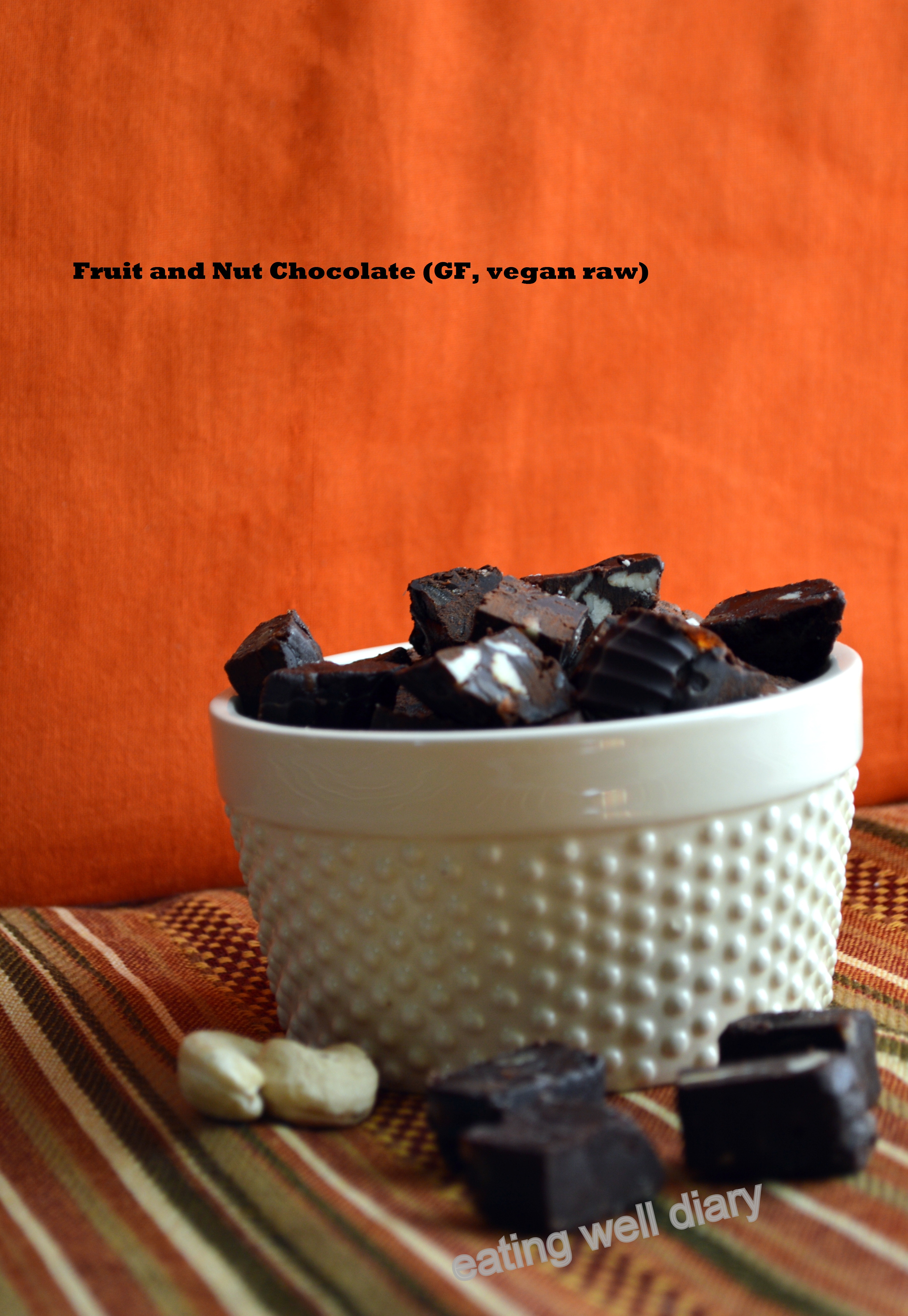 Guilt-free Fruit and Nut Chocolate