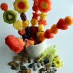 Fruit Kebabs Using Pop Chef- a Toddler Friendly Food (Guest Post at Traditionally Modern Food)