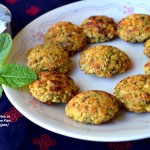 Minty Falafel Bites in Appe/Paniyaram Pan for Diabetes Friendly Thursdays