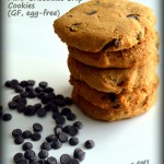 Honey sweetened Mini Chocolate Chip Cookies (gluten-free, egg-free)- Meatless Mondays
