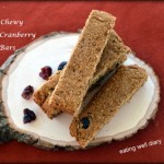 Soft and Chewy Cranberry Almond Granola Bars (gluten-free, vegan)