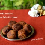 Shallow-fried Vella Seedai (Sweet Rice flour balls) for Krishna Janmashtami