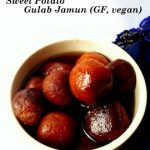 Sweet Potato Gulab Jamun (gluten-free, vegan)