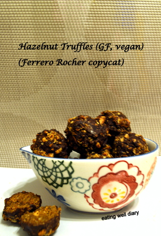 Homemade Hazelnut Truffles For the New Year!